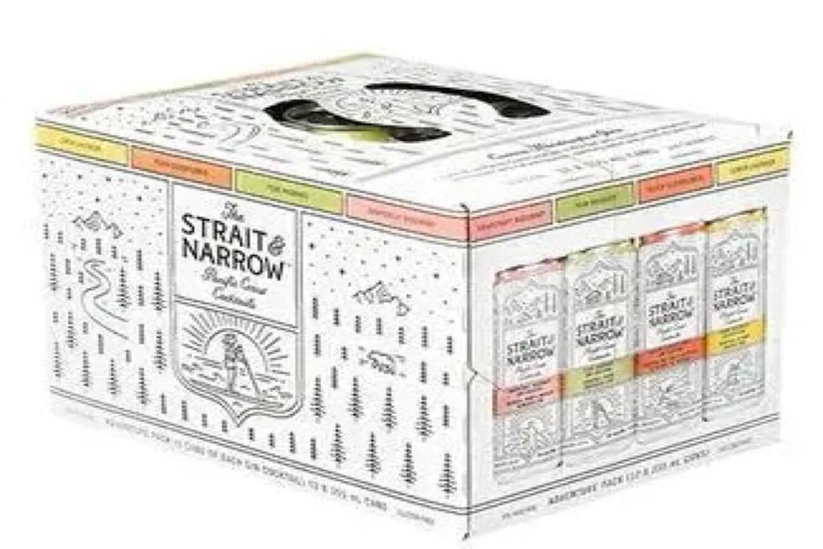STRAIT & NARROW ADVENTURE GIN MIXED (12X355ML) (1 x 355ML)