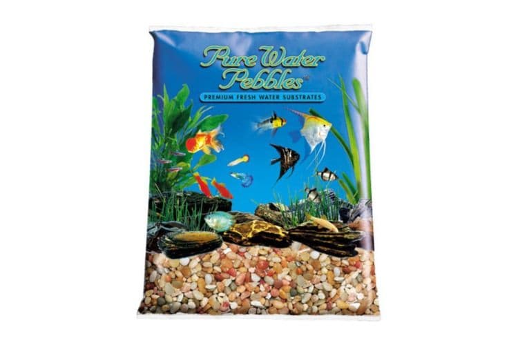Nature's Ocean Pure Water Pebbles Cumberland River Gems Aquarium Gravel (2 lbs)