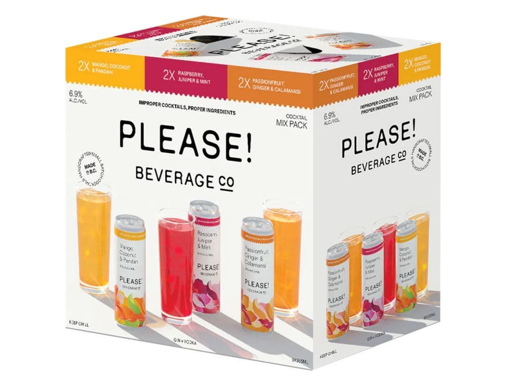 Please Cocktails - Mix Pack Can (6x355ml)
