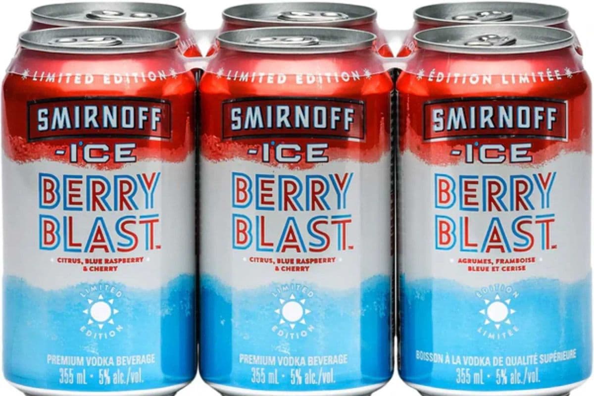 SMIRNOFF ICE BERRY BLAST 6 CANS (1 X 6*355ML) (1 x 355ML)