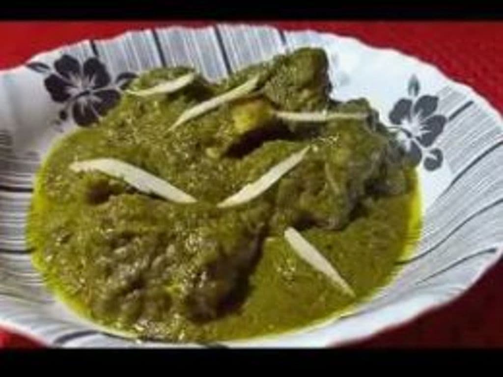 PALAK MUTTON MASALA