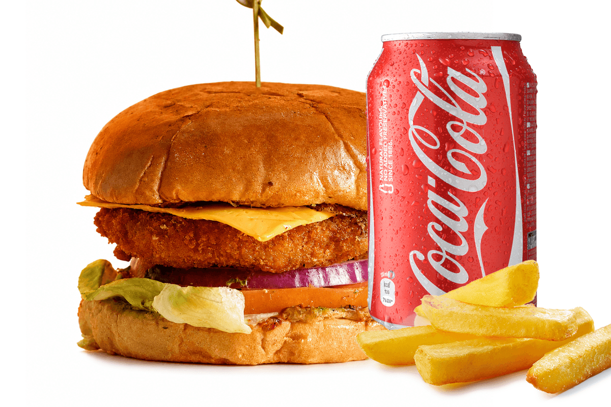 Spicy Chicken Burger Meal