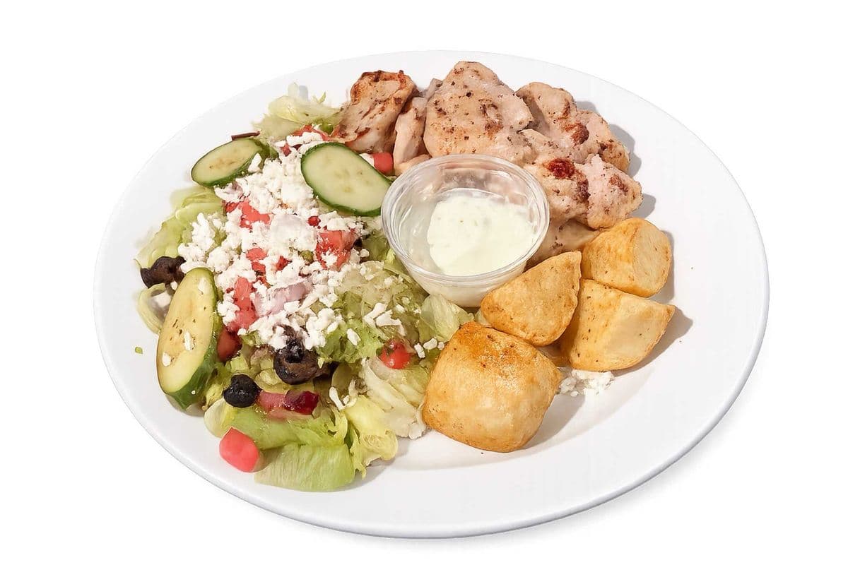 Souvlaki dinner