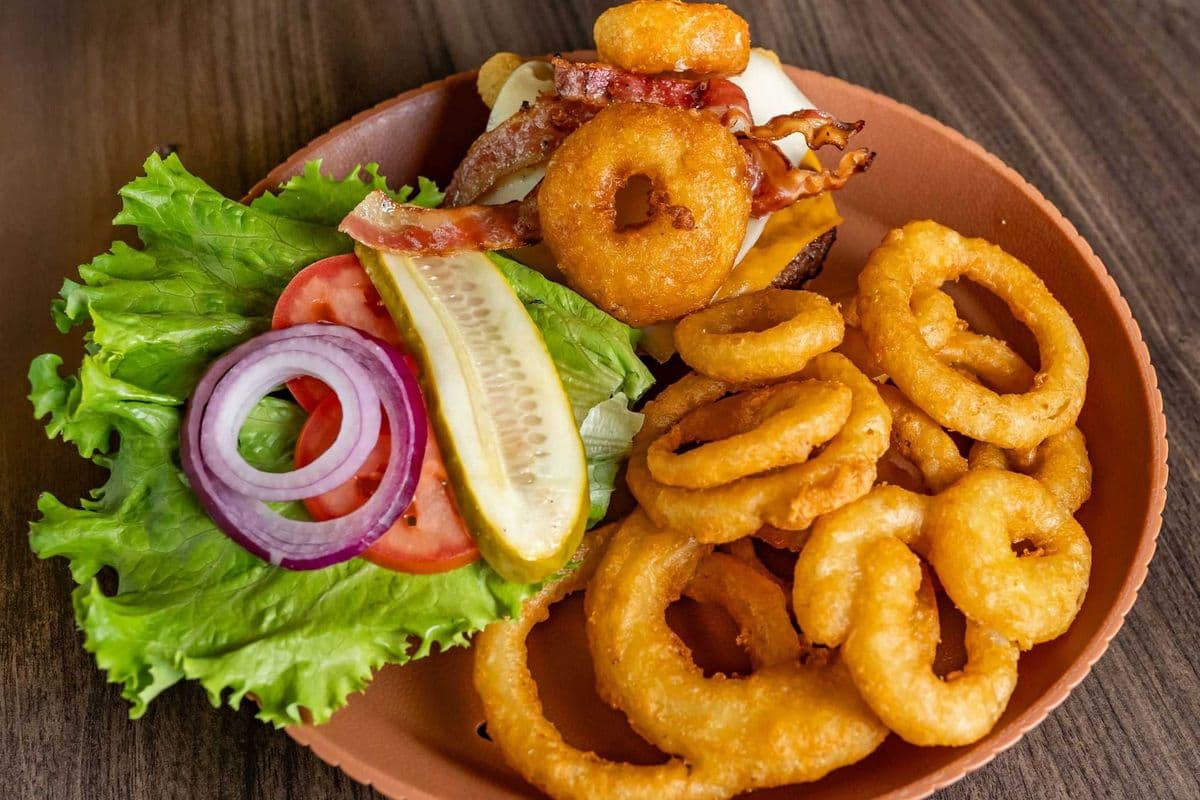 Loaded Burger with Side