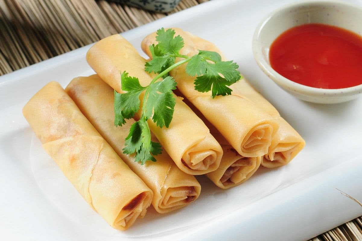 N4.春卷 Spring Roll (5Pcs)