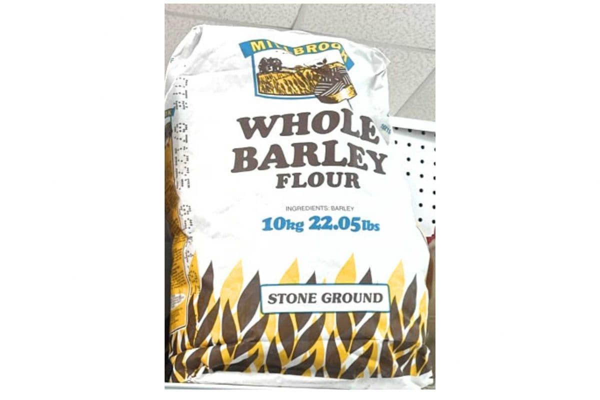 Grain Process Whole Barley Flour 10kg