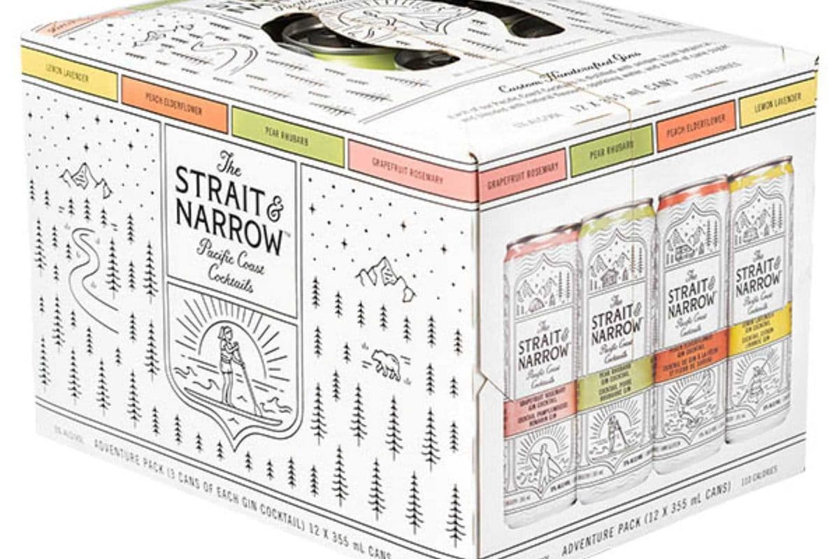 STRAIT & NARROW ADVENTURE GIN MIXED 12PK (1 x 12x355mL)