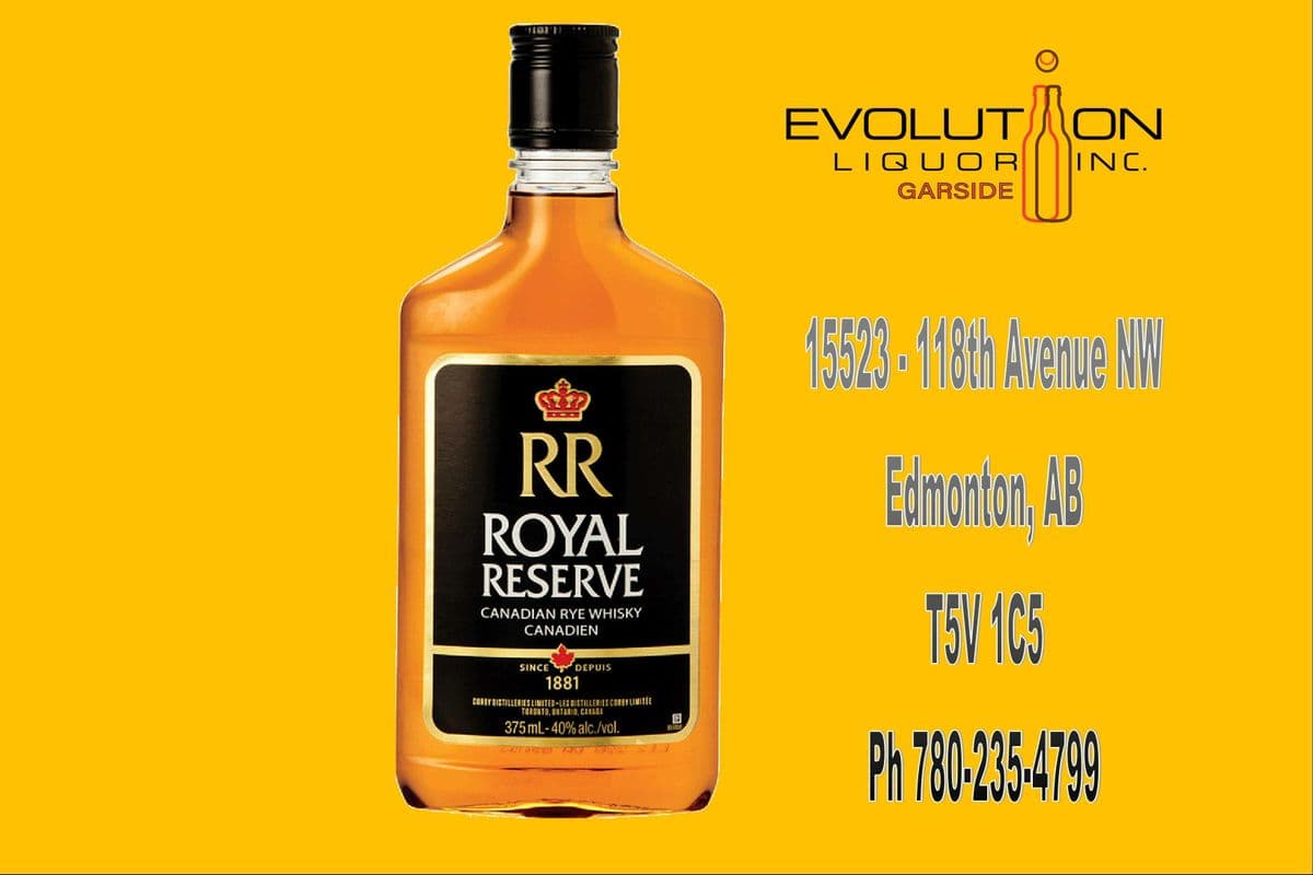 Royal Reserve Canadian Rye Whisky 0375P (1 x 375 ml Plastic Bottle)