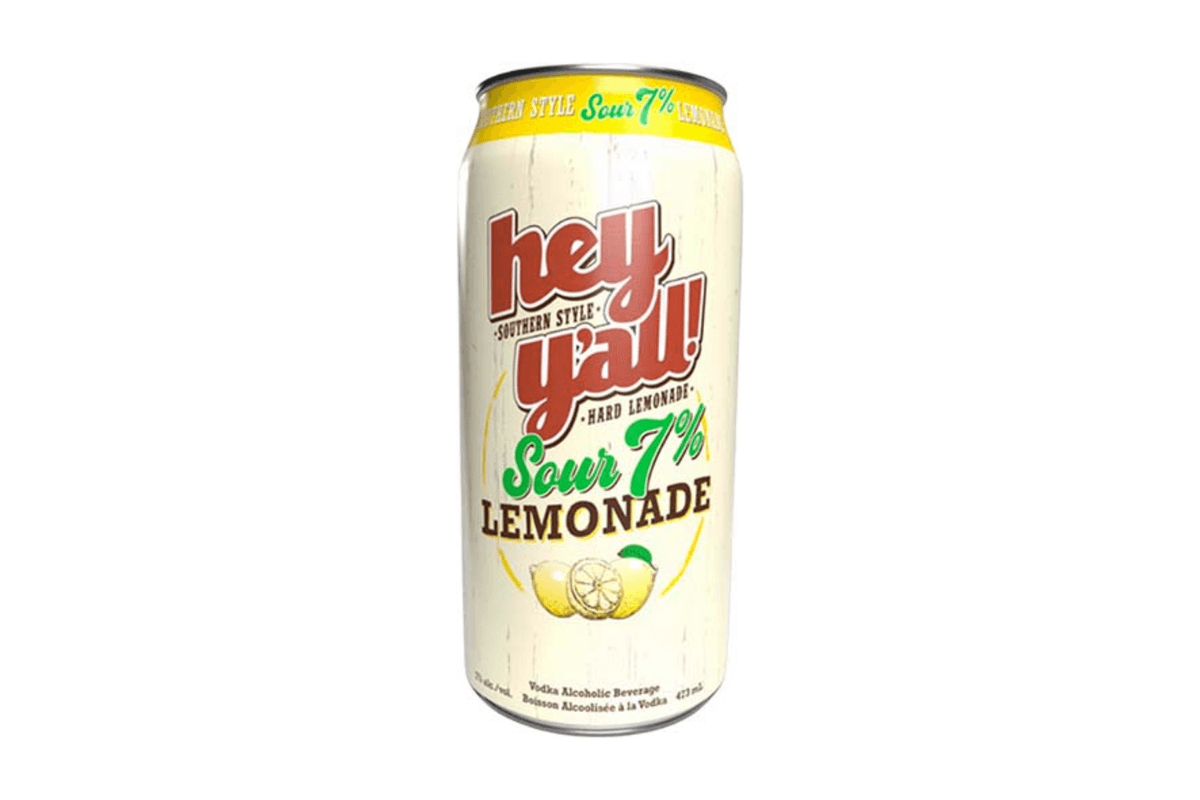 Hey Y'all - Sour Lemonade (1 x 473ml)