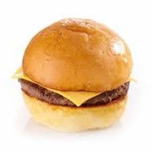 Cheeseburger enfant et frites / Kids cheeseburger with fries