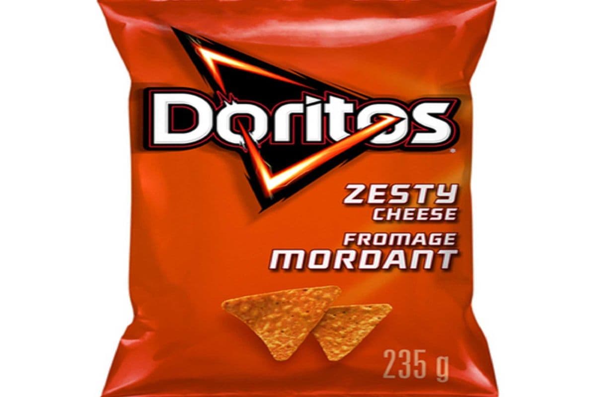 Frito Lay Doritos Zesty Cheese (235g)