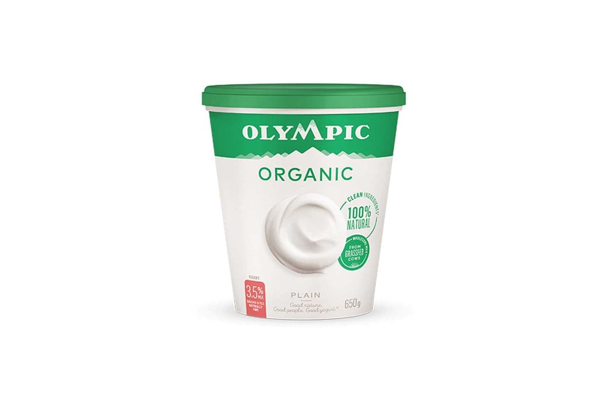 Olympic - Organic Yogurt Plain 3.5% (650G)