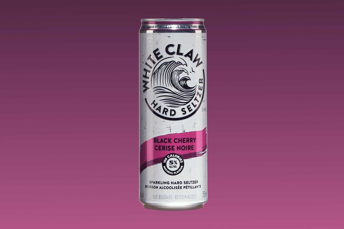 White Claw Hard Seltzer - Black Cherry (1 x 355 ml Can)