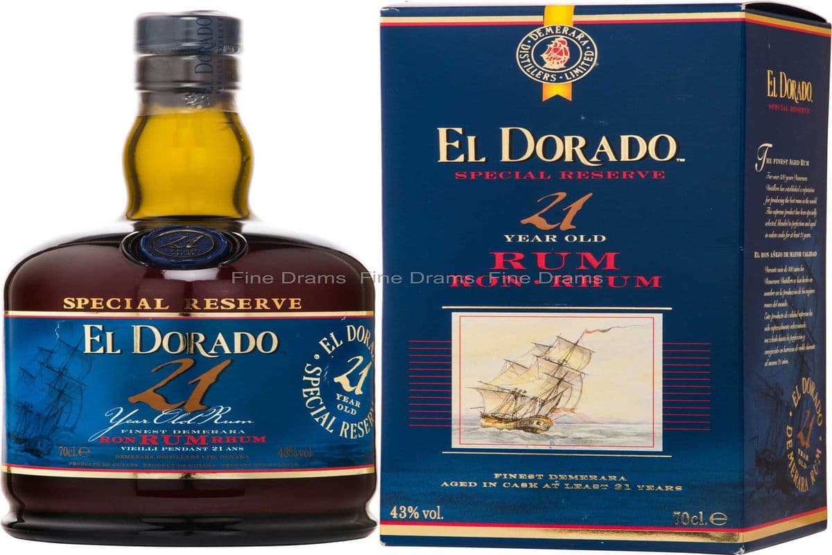 EL DOrado 21 Year Old 750 ML (1 x 750ML)
