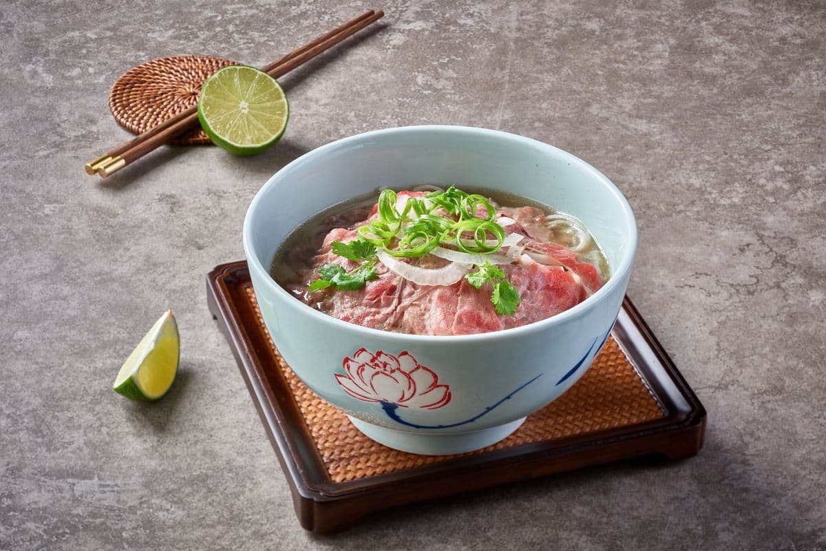 P4. Steak, Brisket & Tendon Beef Noodle Soup(gf)