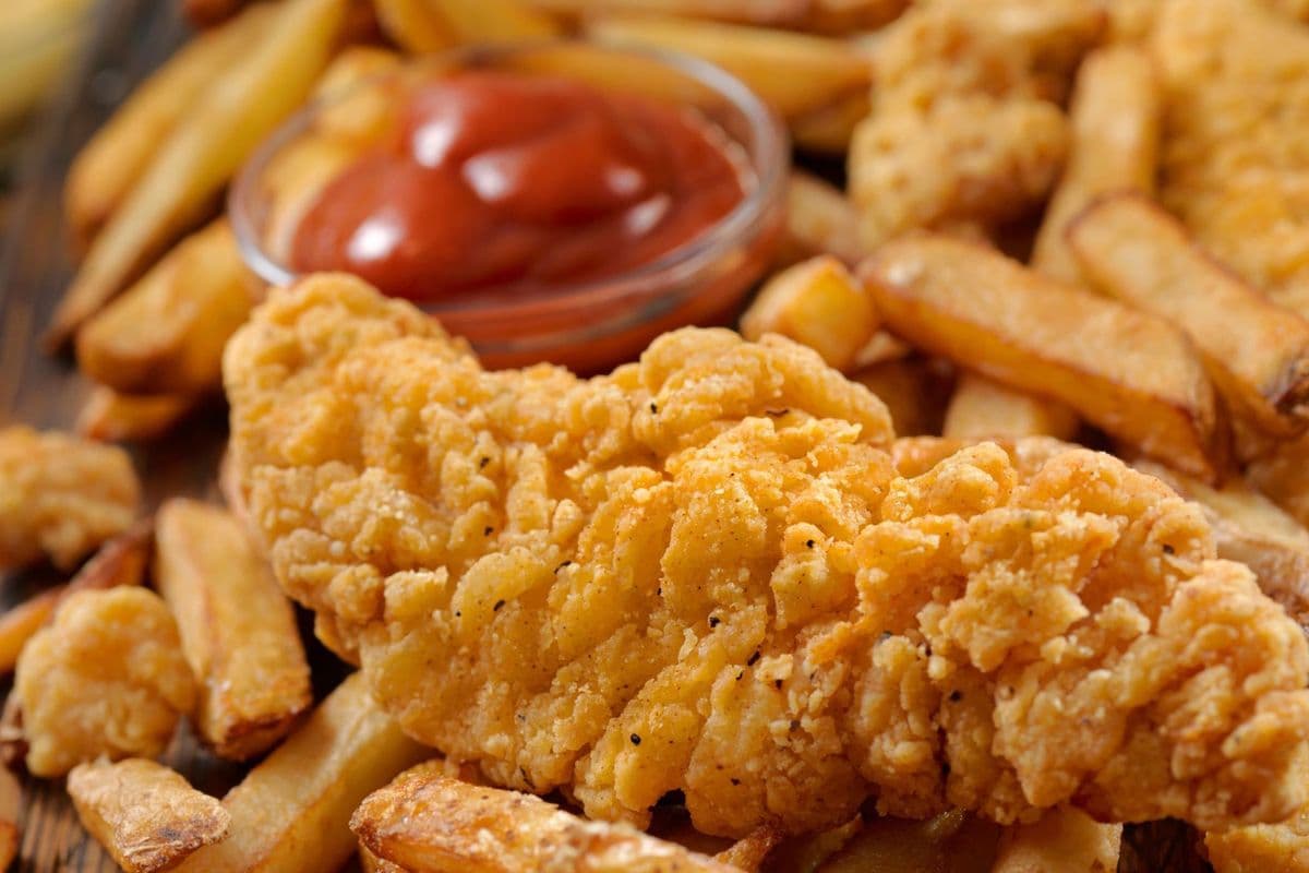Chicken Strips with Fries