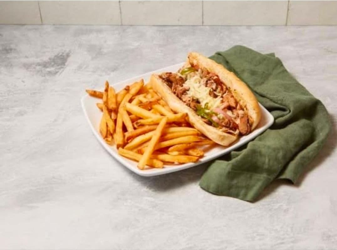 Veggie Philly Cheesesteak