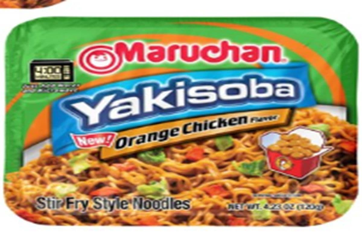 Maruchan yakisoba orange chicken