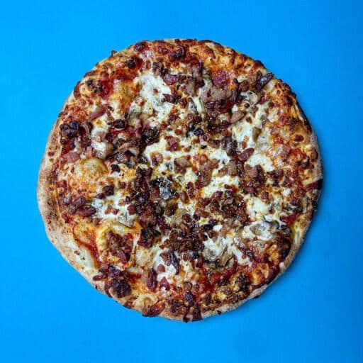 Smoked Pepperoni & Bacon Pizza