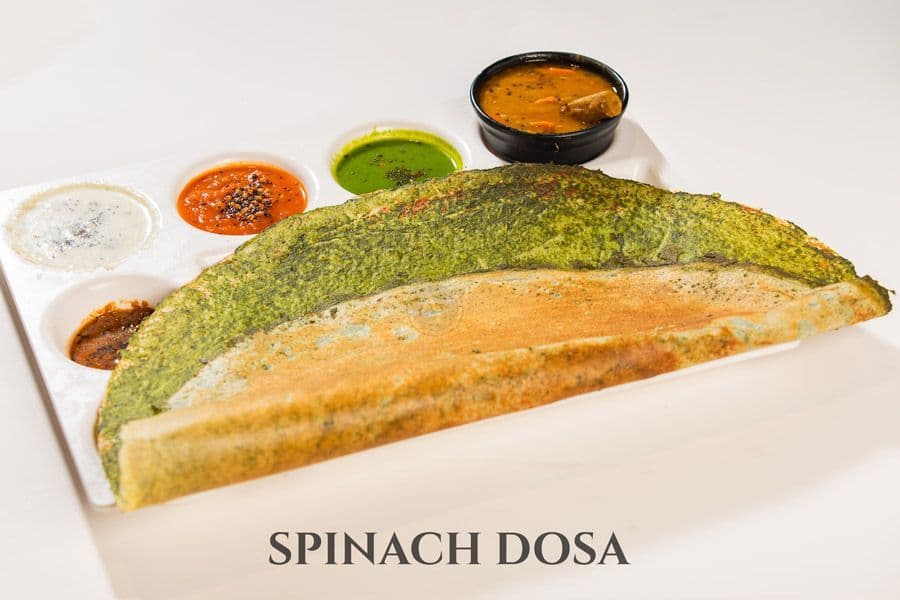 Spinach Dosa