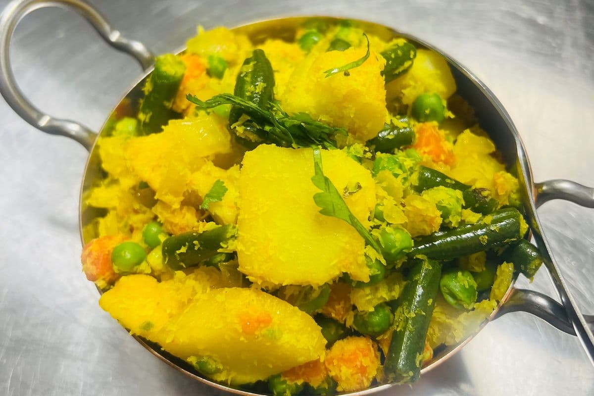 Mixed vegetable Poriyal (Vegan,GF)