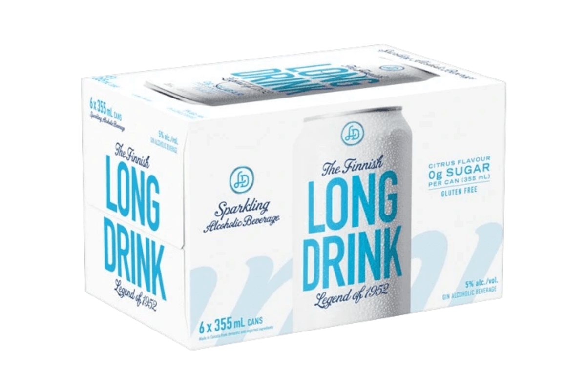The Finnish Long Drink - Zero Sugar Citrus (6 x 355ml)