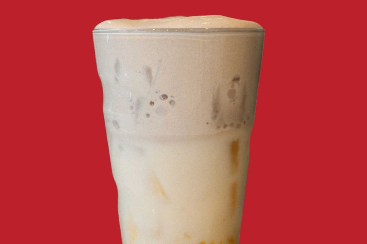 Iced Mango Hojicha Cloud