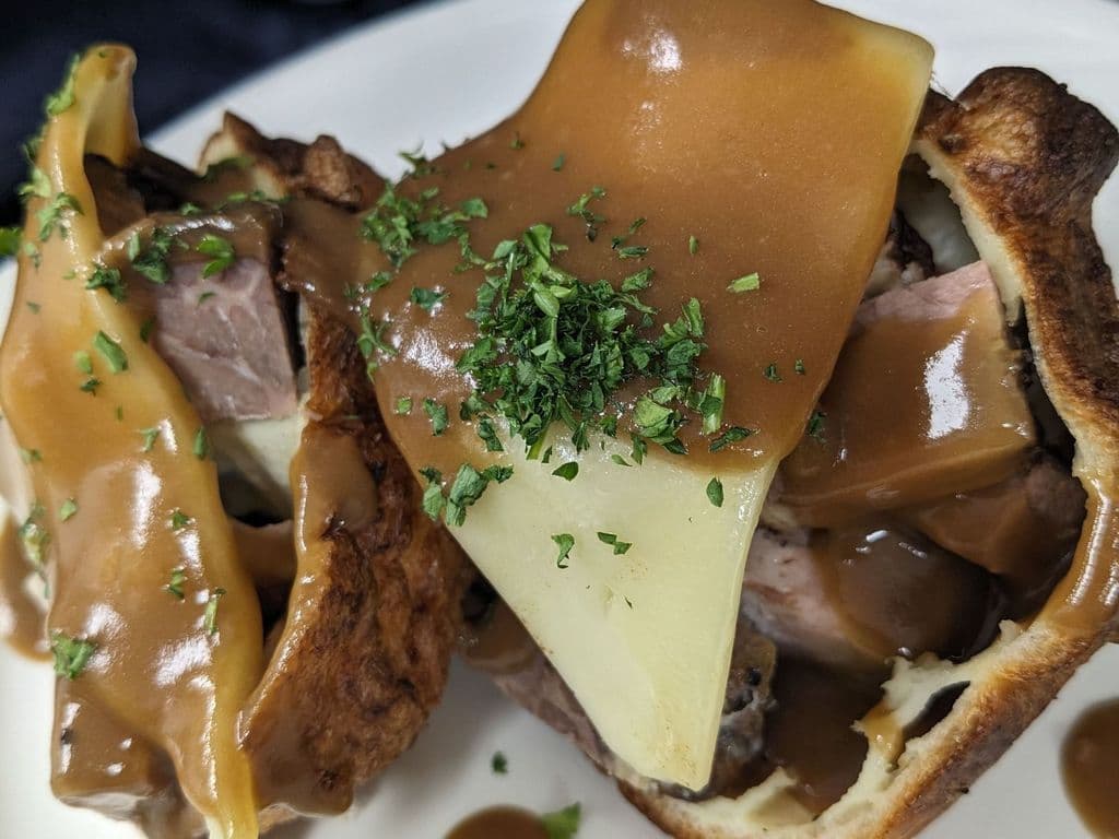 Yorkshire with Brisket Burnt Ends