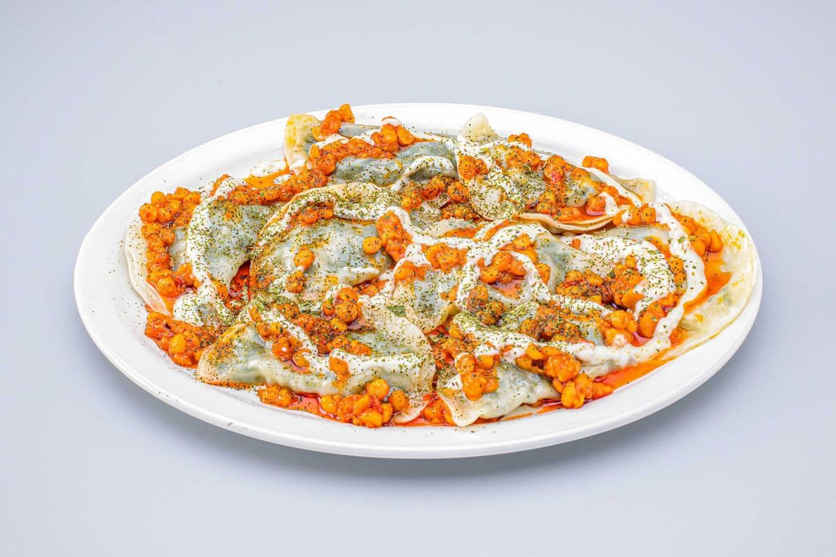 Chives Ashak Afghani Platter
