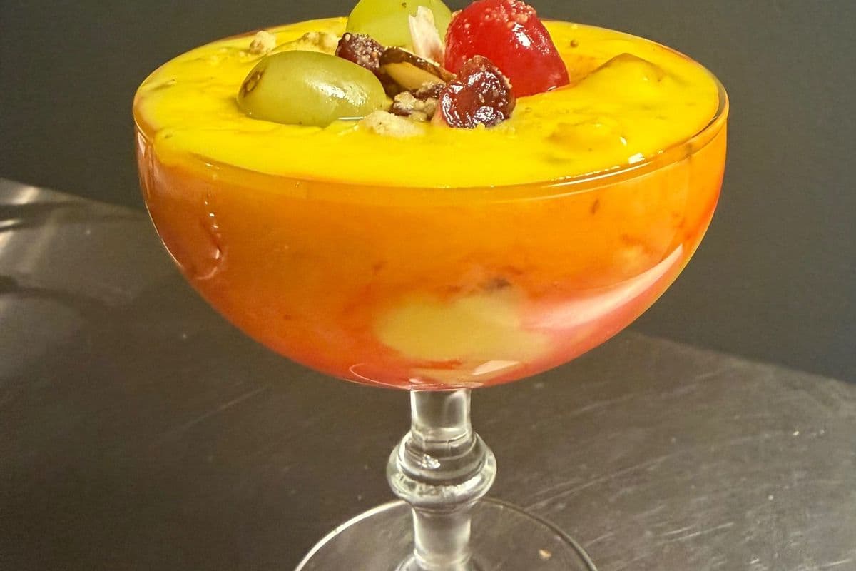 Fruit custard