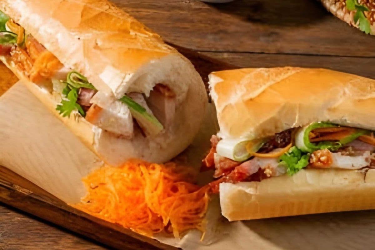 B02 - Crispy Pork Sub (Bánh Mì Heo Quay)