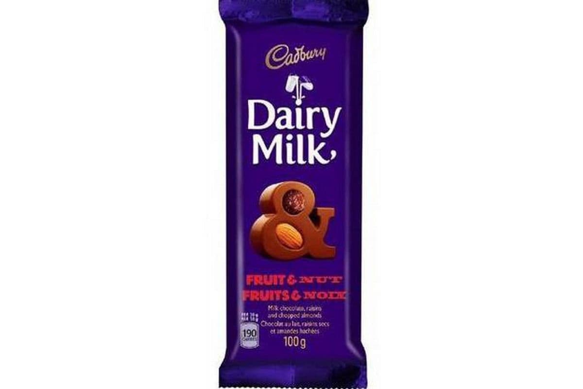Dairy Milk Fruit and Nut (100 g)