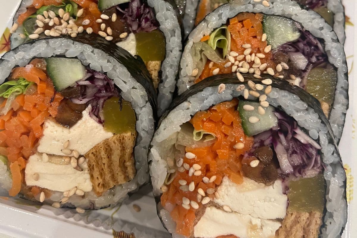 Vegan Tofu Kimbap