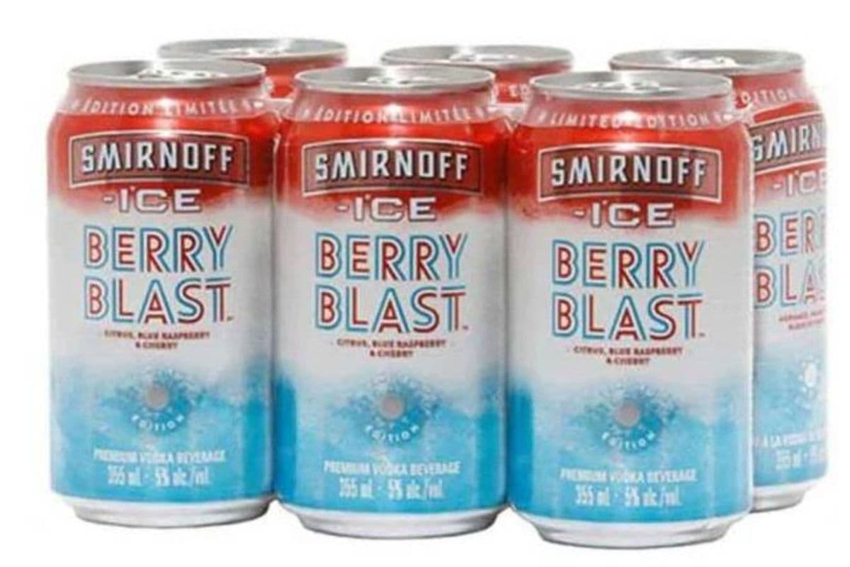Smirnoff Ice Berry Blast (6 x 355 ml Cans)