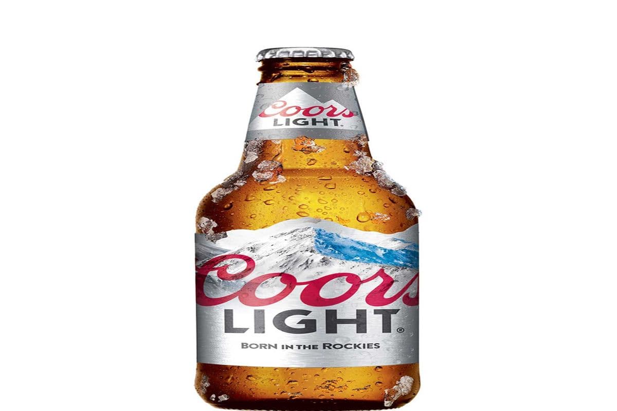 COORS LIGHT BOTTLES BEER 15 BOTTLES (15 x 330ML)
