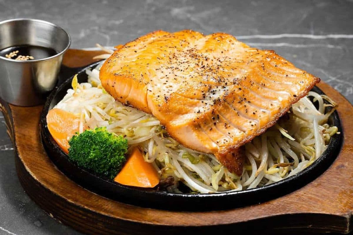 Grilled Salmon Teriyaki