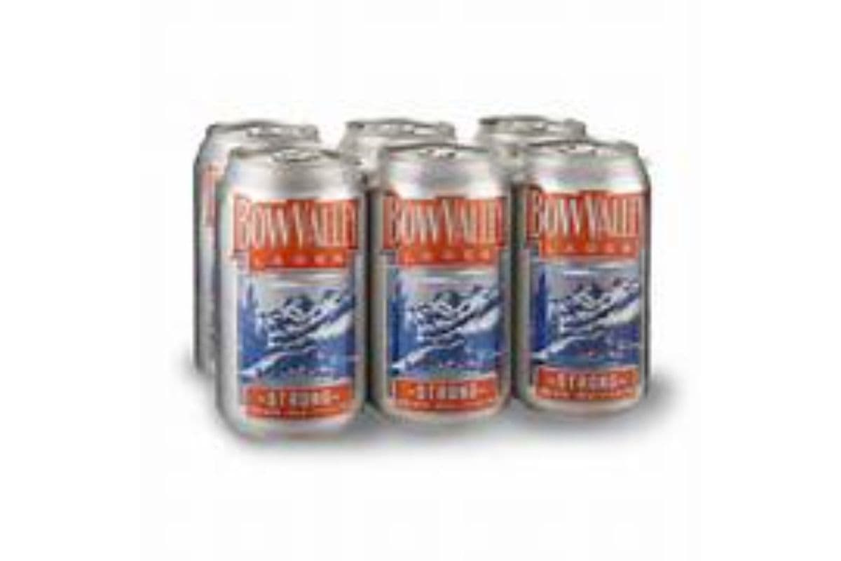 Bow Valley Strong Lager (6 x 355 ml Cans)