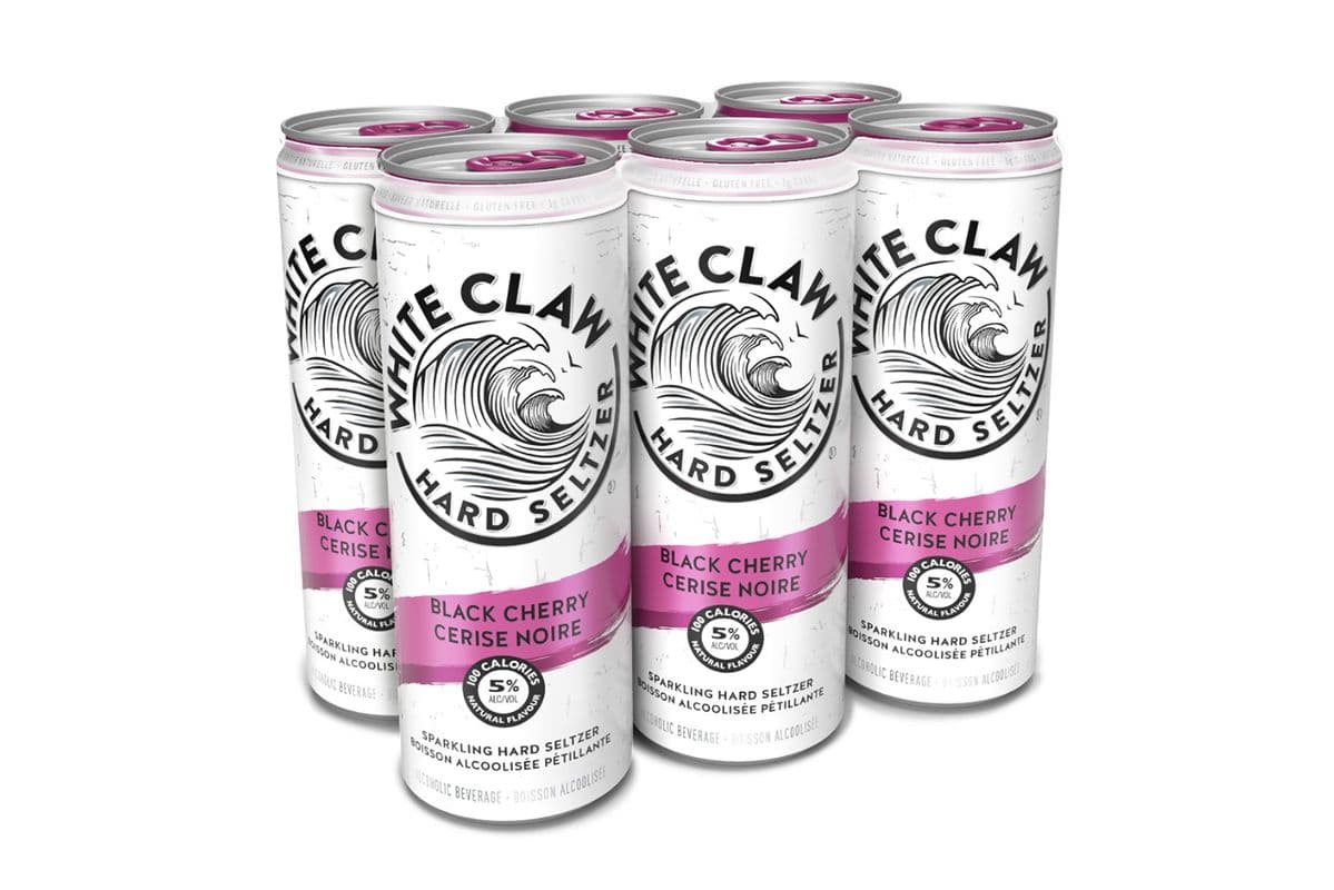 830329. White Claw Black Cherry (6 Cans) (6 x 355ml)