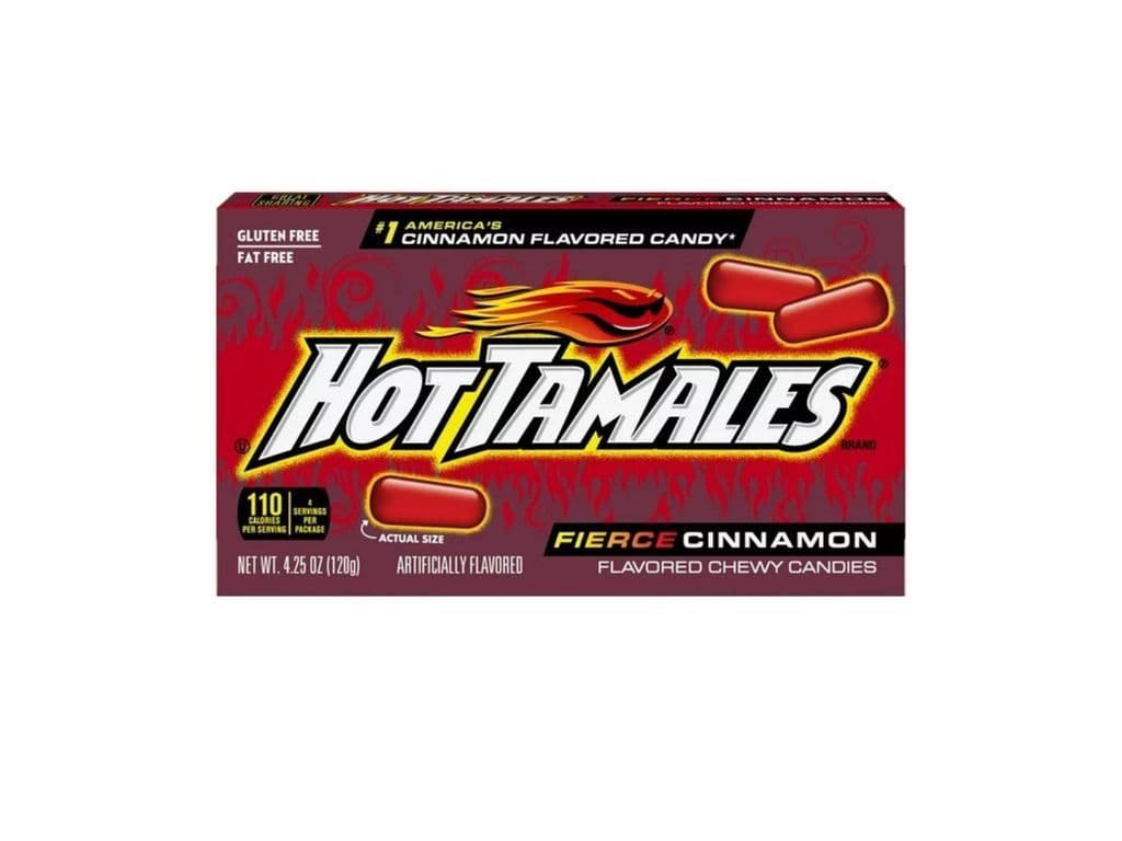 Hot Tamales 120g Chewy Cinnamon Candy