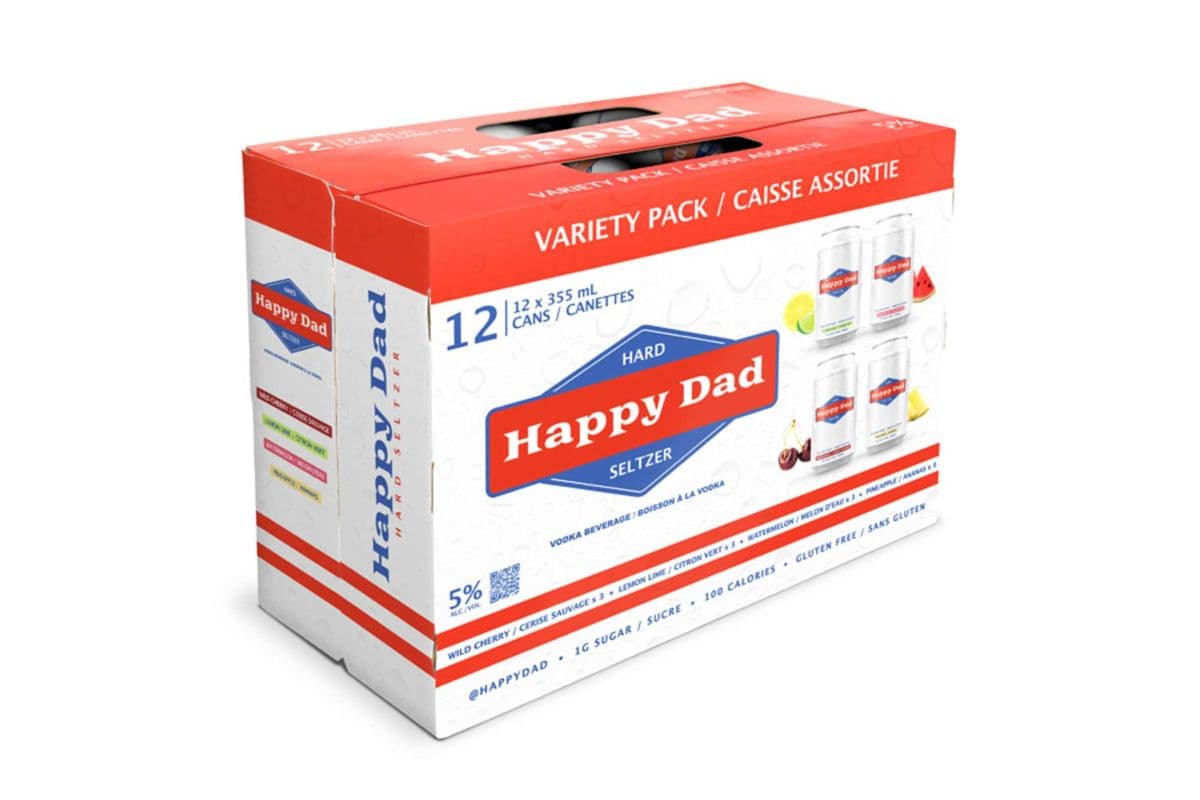 Happy Dad Variety Pack (1 x 12cans)