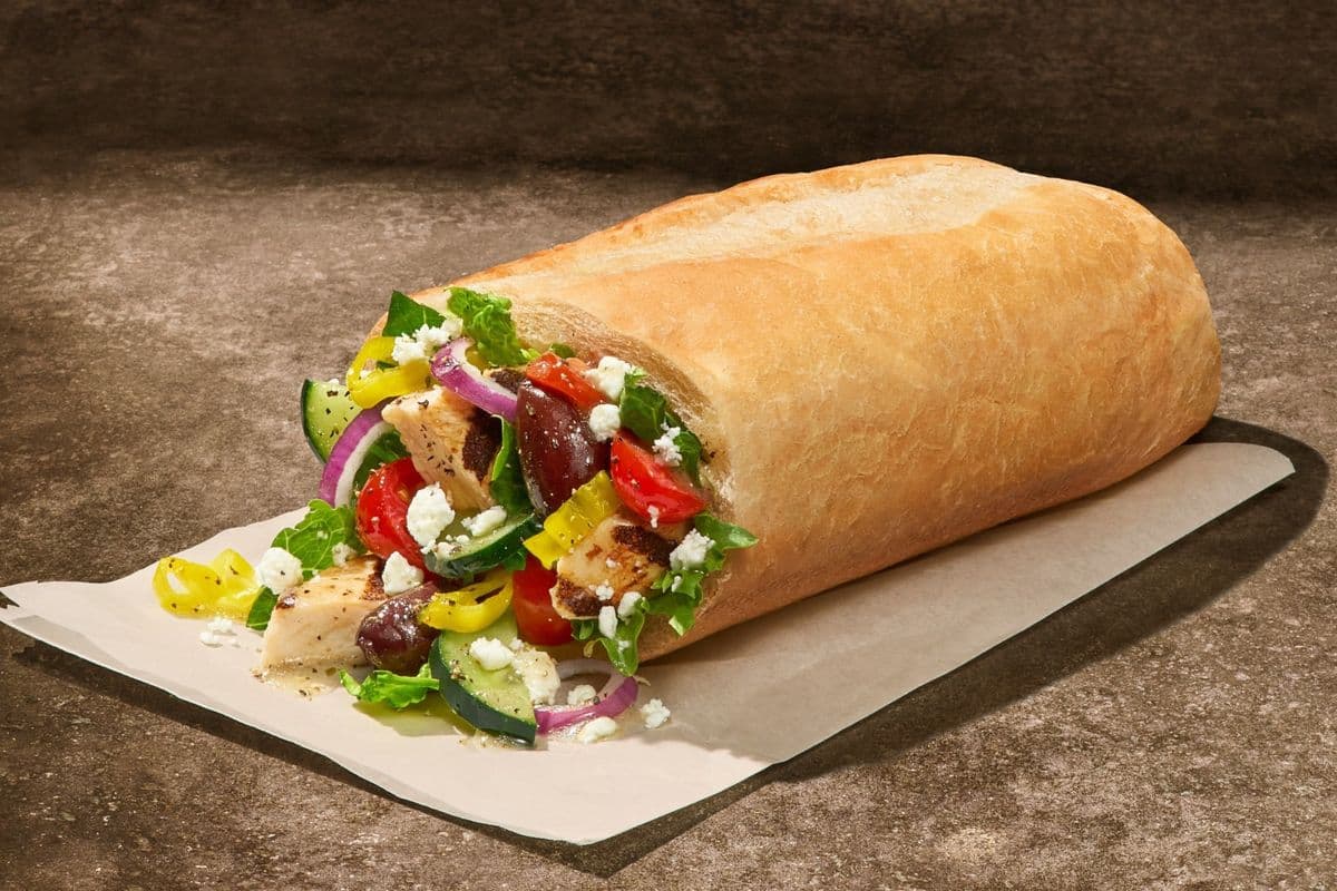 Greek Salad Stuffer with Chicken