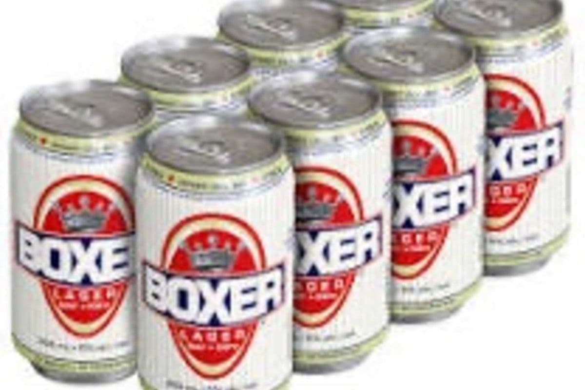 Boxer Lager (1 x 8 pack)