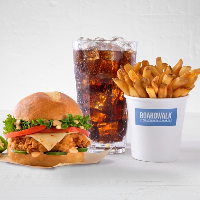 OL-Spicy Chicken Burger Combo-CI