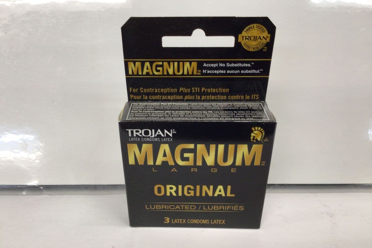 Magnum original condom /lubrifies