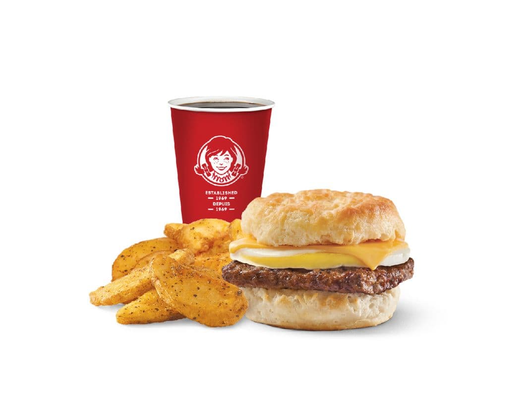 Sausage, Egg & Cheese Biscuit Combo - Small