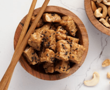 Tempeh mariné