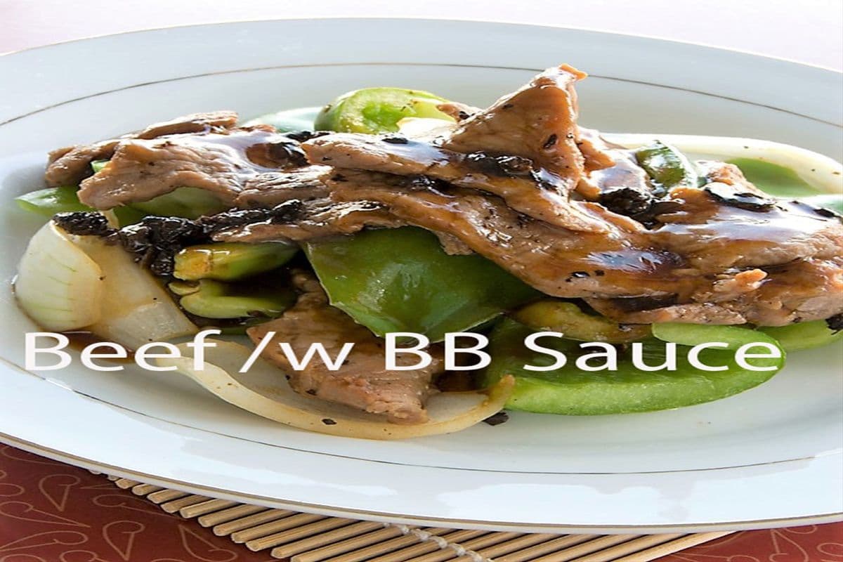 Beef with Black Bean Sauce