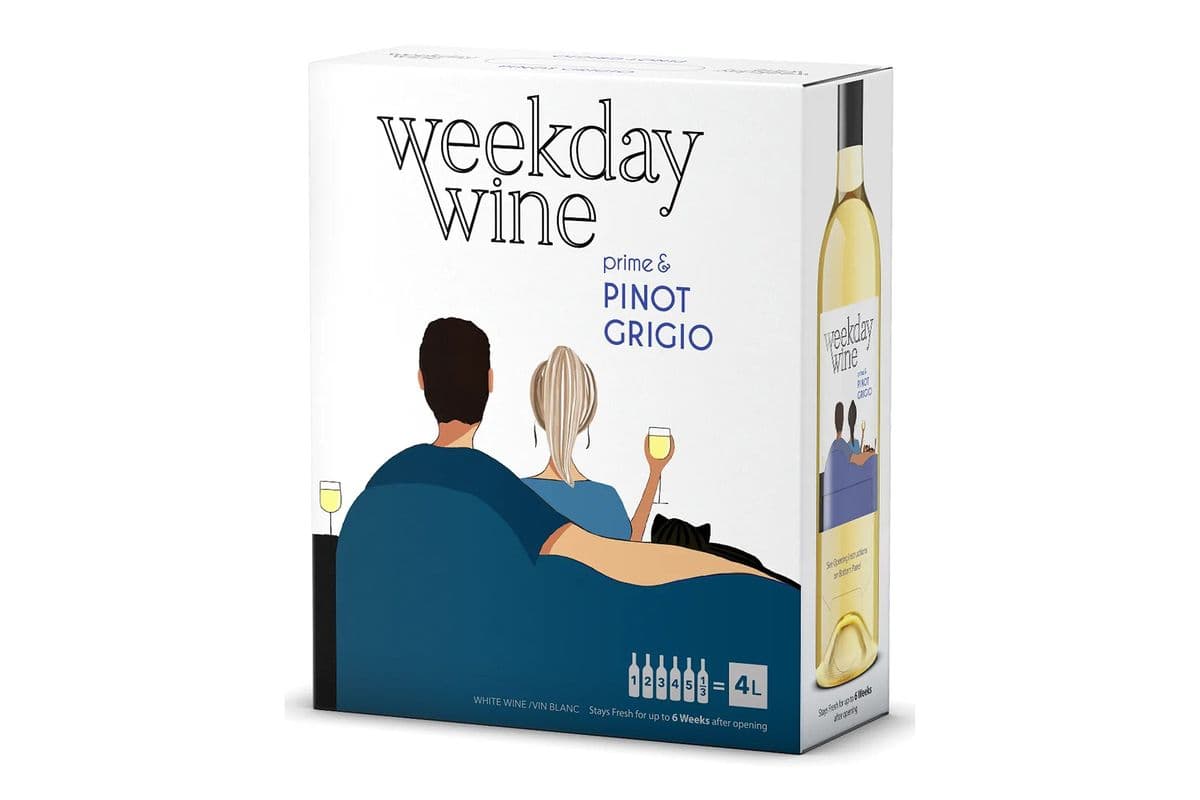 Weekday Wine Pinot Grigio (1 x 4 L)