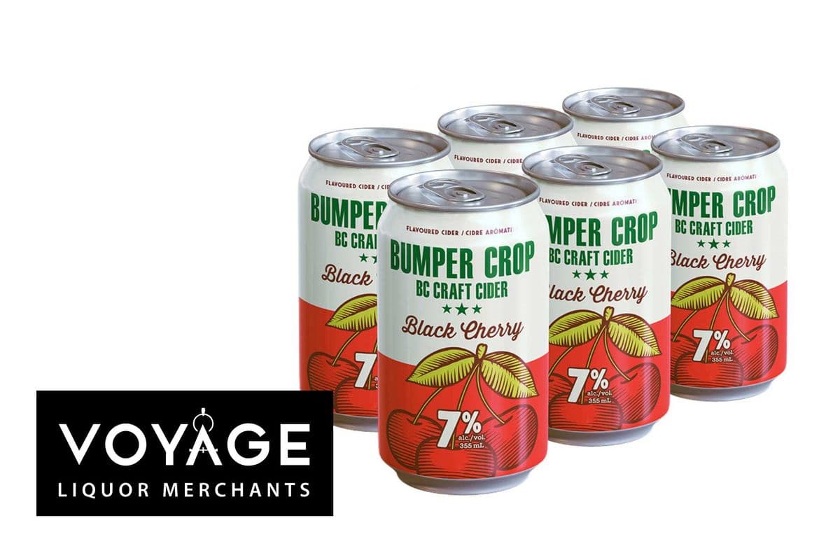 Bumper Crop Black Cherry Cider (6 x 355 ml)