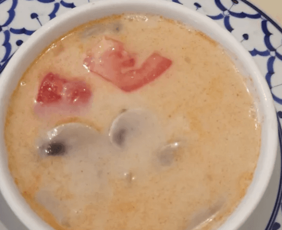 5. Thai Coconut Soup (Tom Kha) with Shrimp
